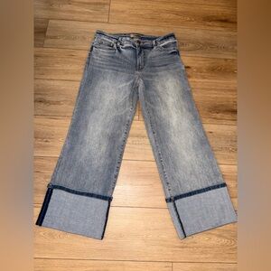 Kut from the Kloth Charlotte Fab Ab Culotte Jeans 8